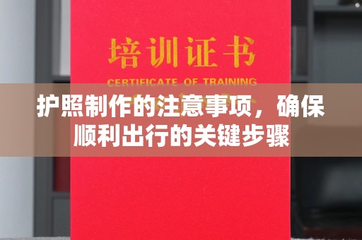 九江护照制作的注意事项，确保顺利出行的关键步骤