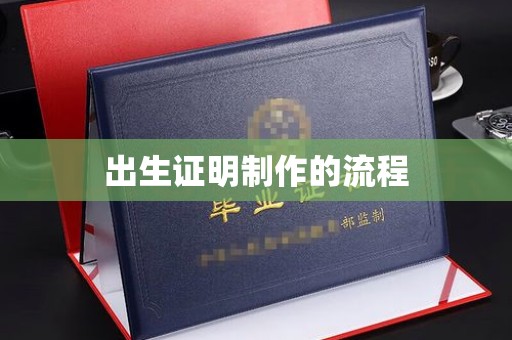 九江出生证明制作的流程