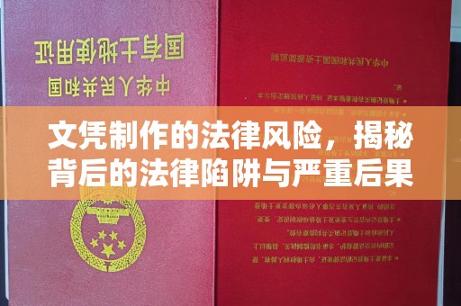 九江文凭制作的法律风险，揭秘背后的法律陷阱与严重后果